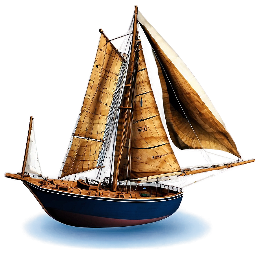 Historic Sailboat Replica Png Qcs97 PNG Image