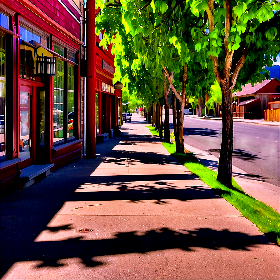 Historic Wallace Idaho Streets Png 06122024 PNG Image