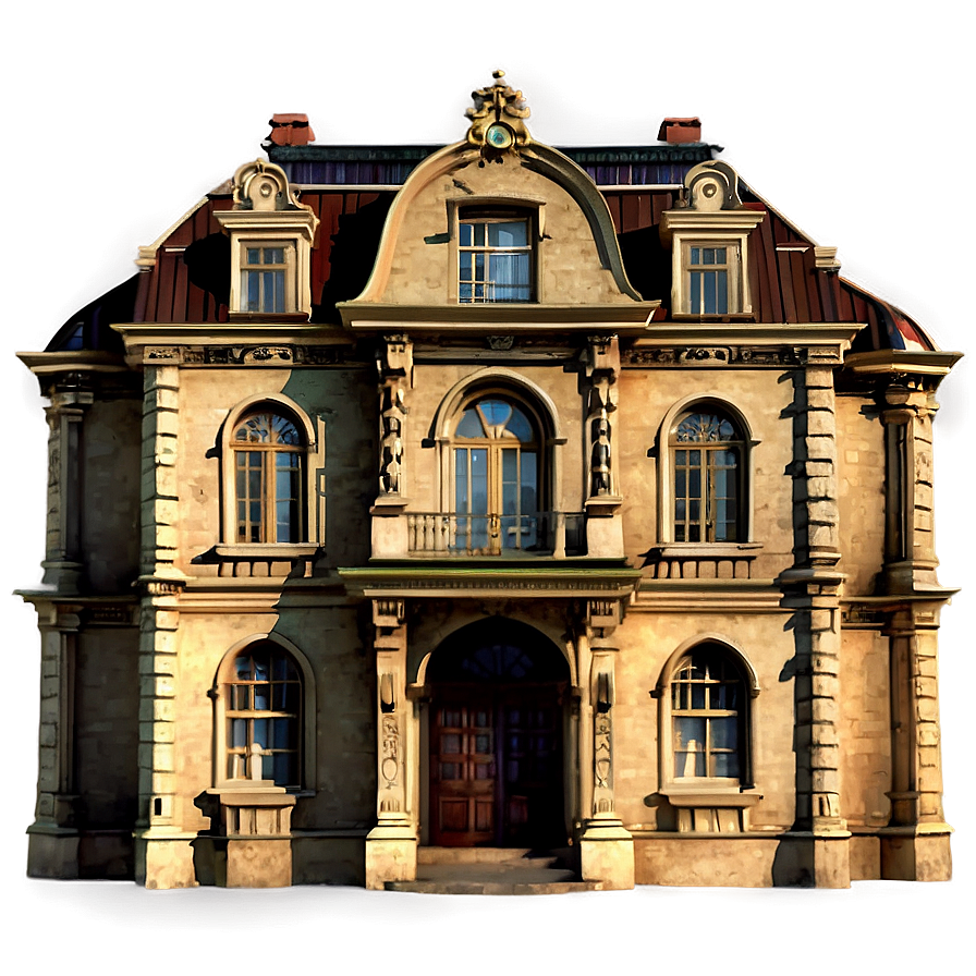 Historical Mansion Artifact Png Fom68 PNG Image