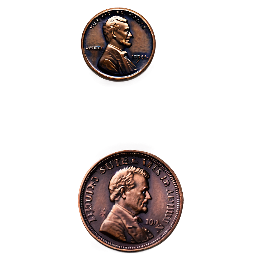 Historical Pennies Png Npb37 PNG Image