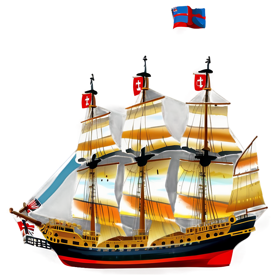 Historical Ship Png Gbd PNG Image