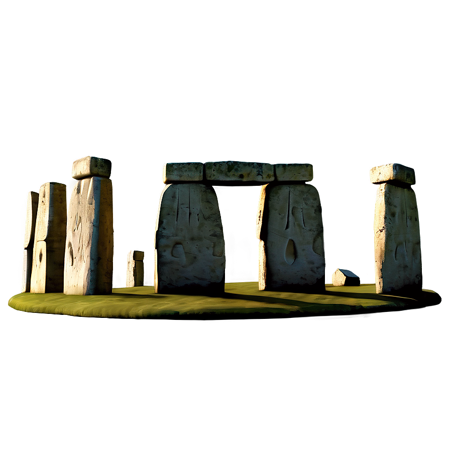 Historical Stonehenge Reconstruction Png 2 PNG Image