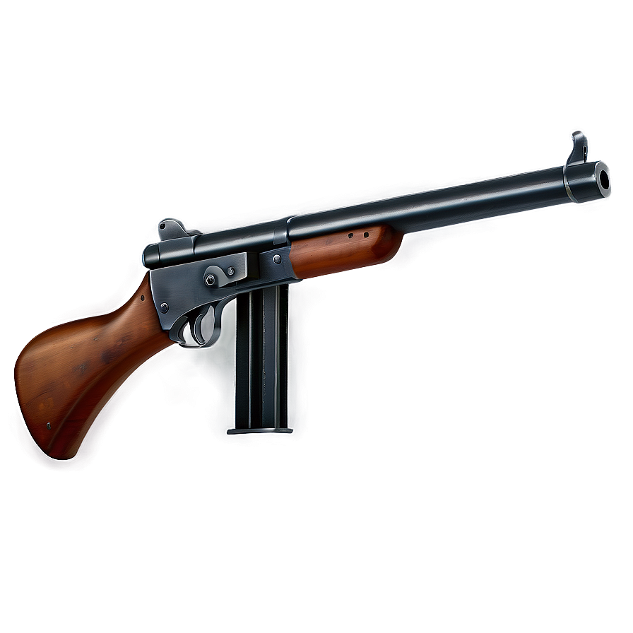 Historical Tommy Gun Model Png 79 PNG Image