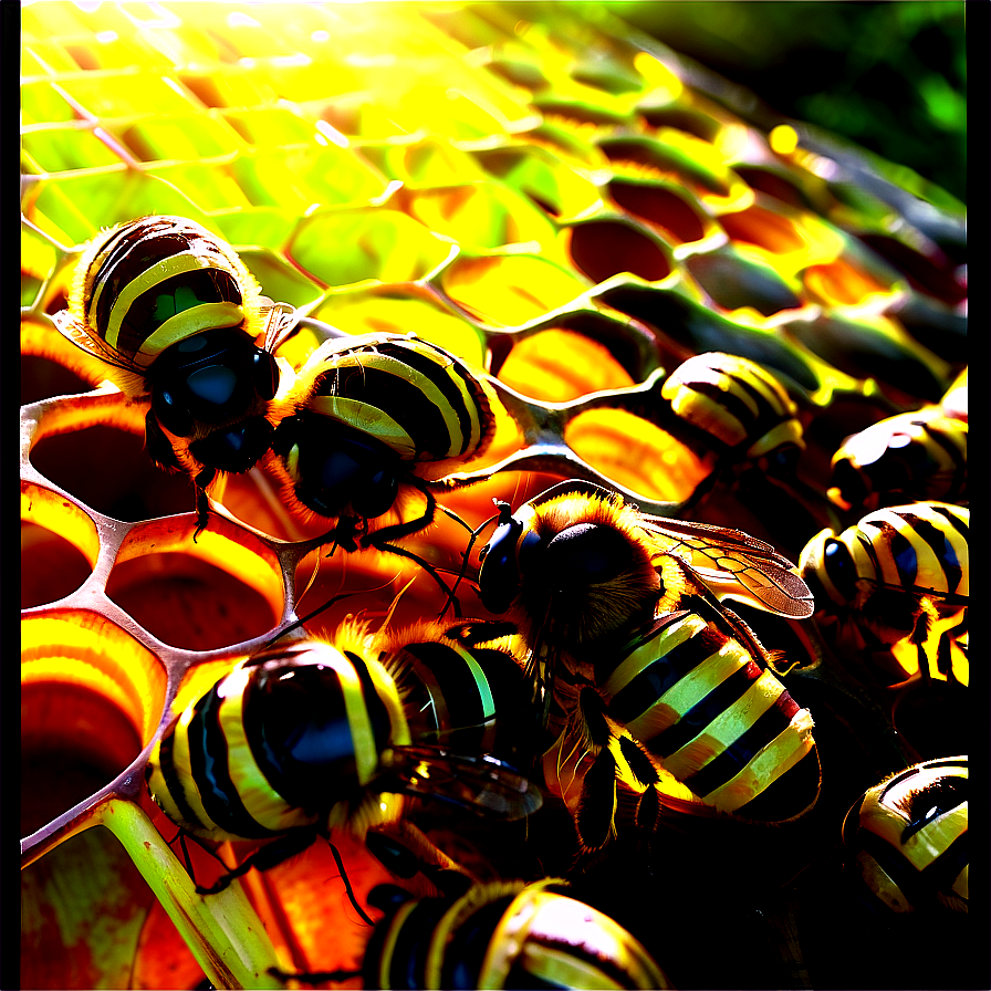 Hive Under Sunlight Png 64 PNG Image