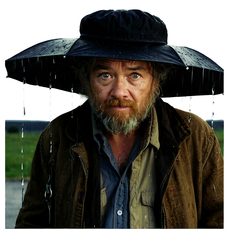 Hobo In The Rain Png Cfs3 PNG Image