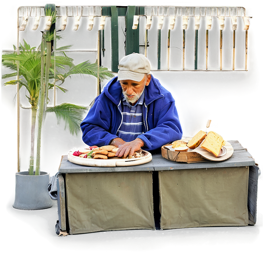 Hobo Sharing Food Png Ayf97 PNG Image