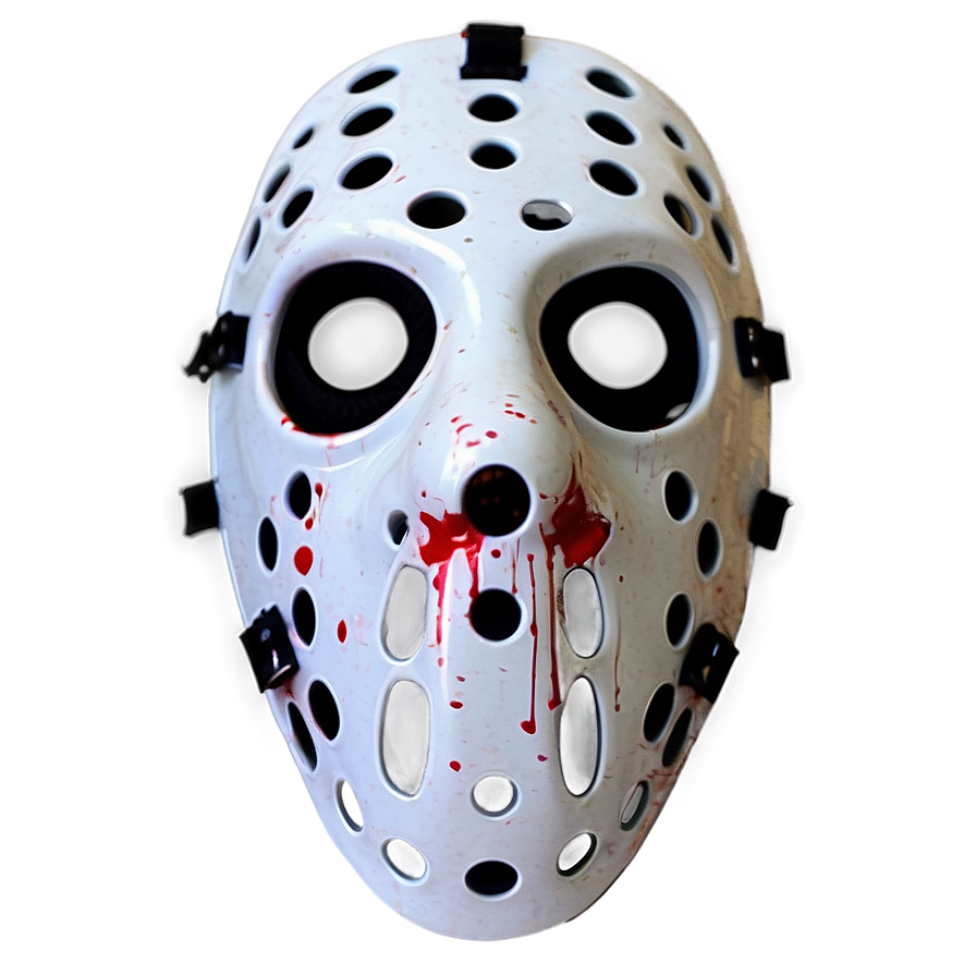 Hockey Mask With Blood Splatter Png 72 PNG Image