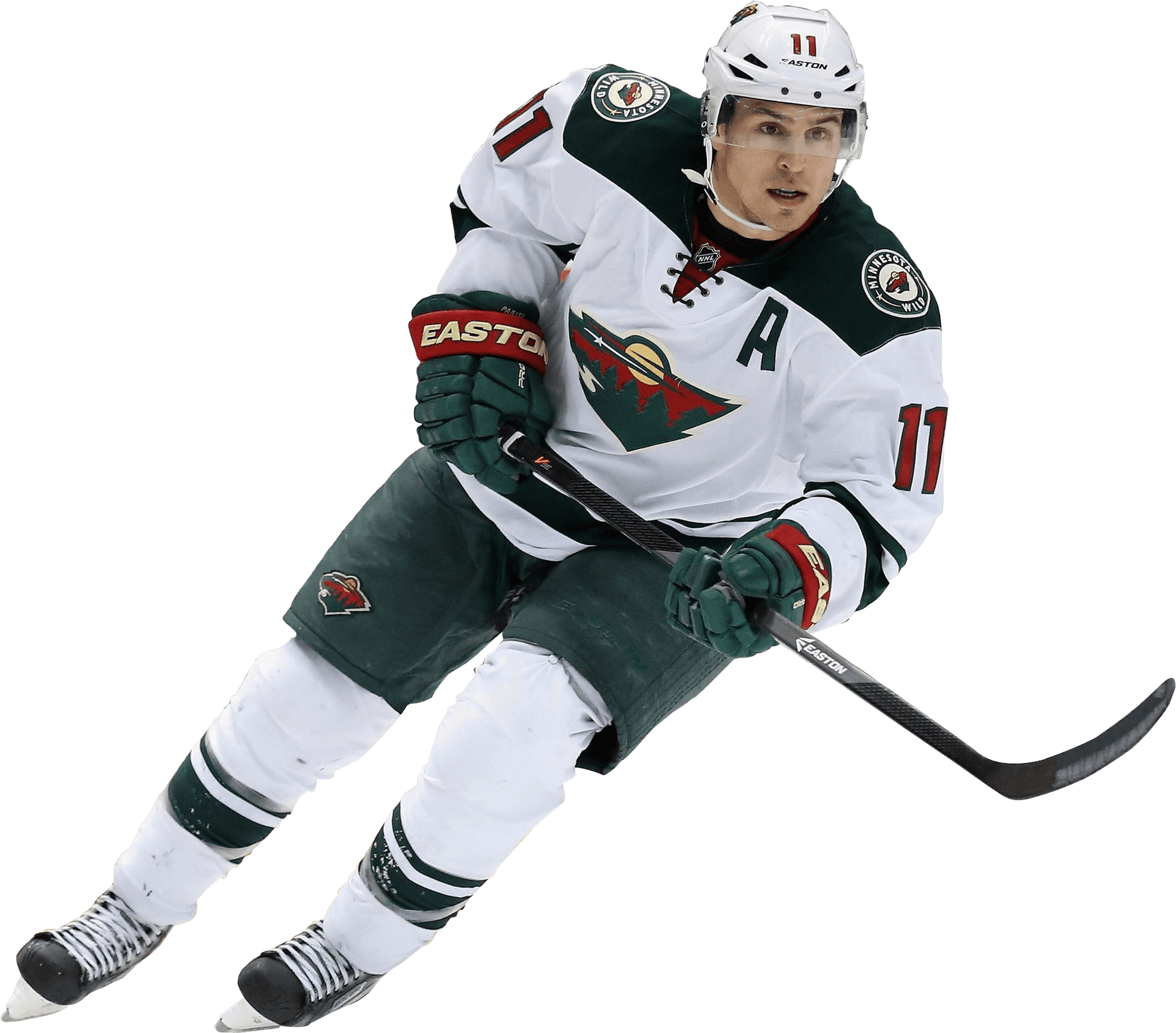 Hockey_ Player_ In_ Action.png PNG Image