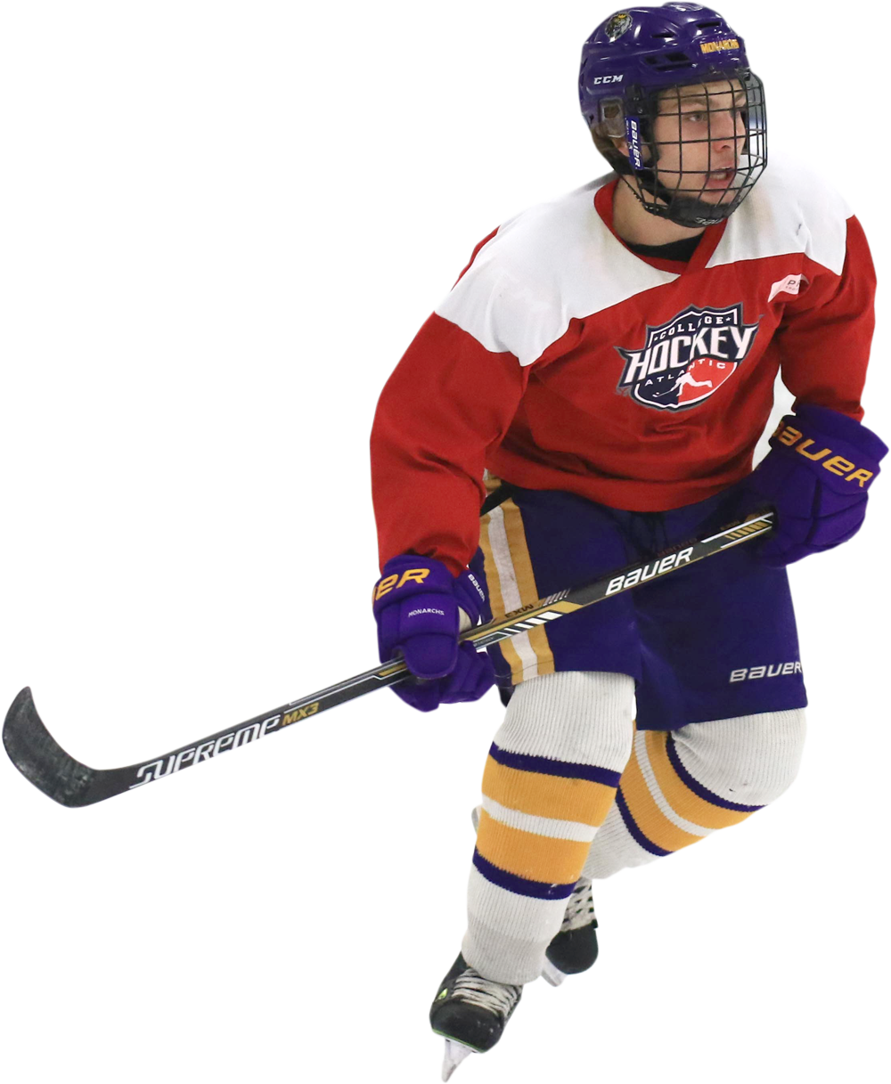 Hockey Player In Action.png PNG Image