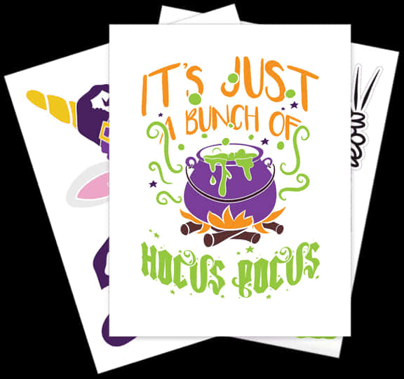 Hocus Pocus Bunchof Hocus Pocus Graphic PNG Image