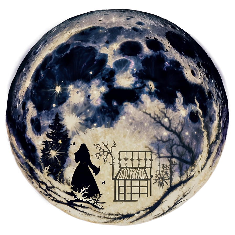 Hocus Pocus Full Moon Night Png Fpi PNG Image