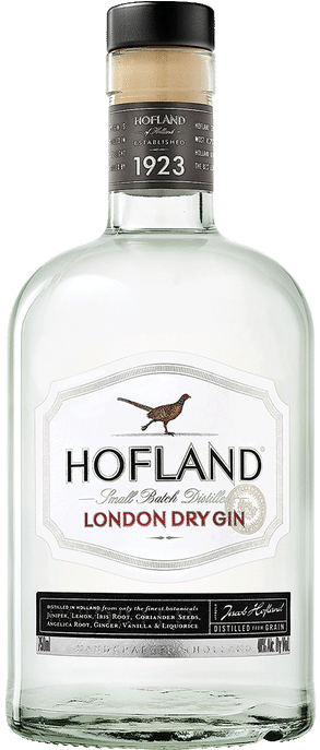 Hofland London Dry Gin Bottle PNG Image