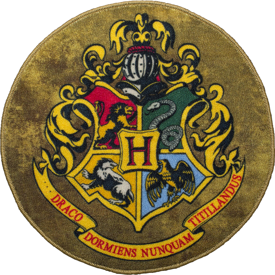 Hogwarts_ Crest_ Embroidery PNG Image