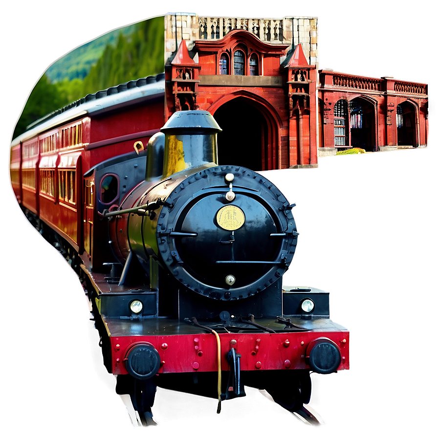 Hogwarts Express Arrival Png Nhm4 PNG Image