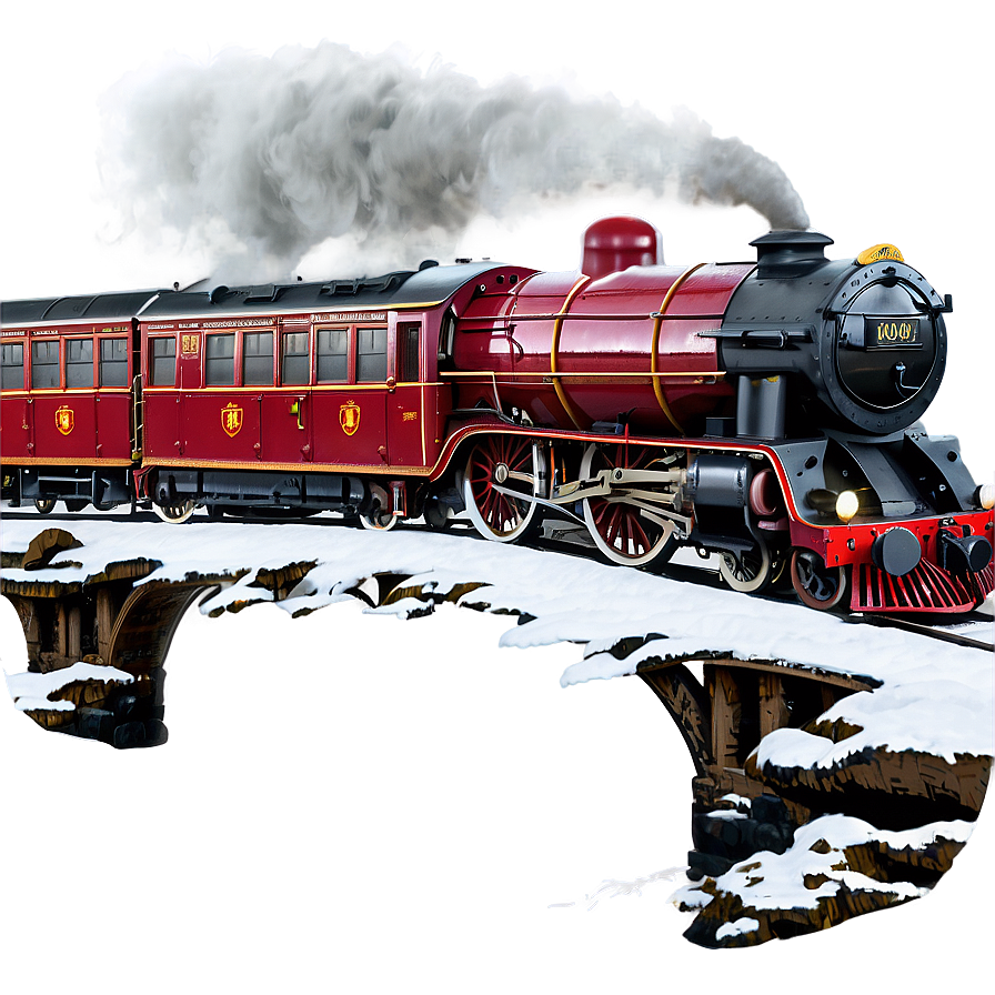 Hogwarts Express Winter Png 27 PNG Image