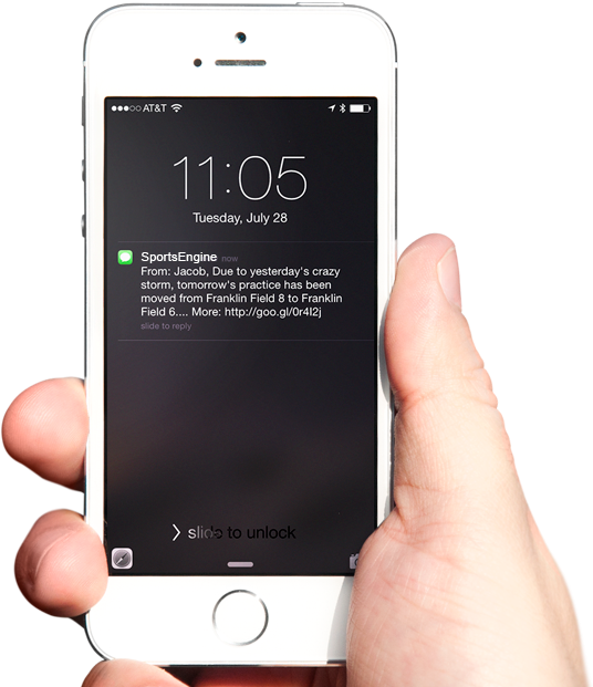 Holdingi Phone Notification Display PNG Image