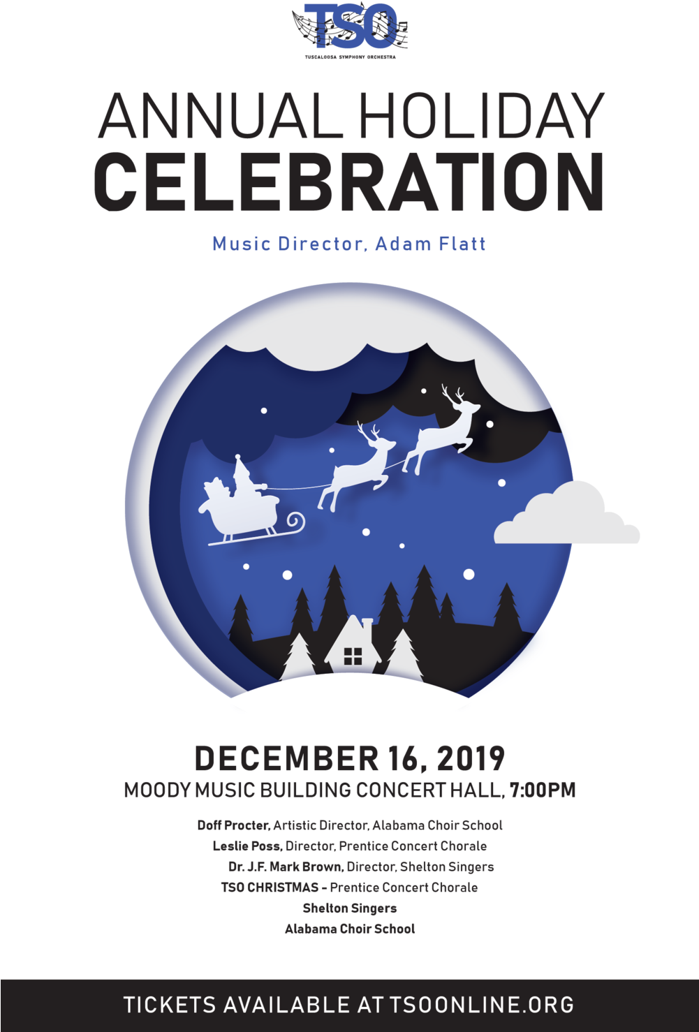 Holiday Concert Poster2019 PNG Image