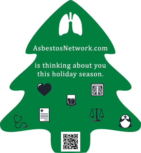 Holiday Healthcare Asbestos Awareness Christmas Tree PNG Image