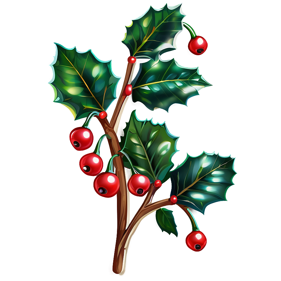 Holiday Holly Berries Png Hqf41 PNG Image