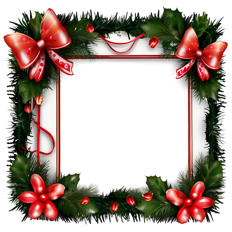 Holiday Photo Frame Png 55 PNG Image