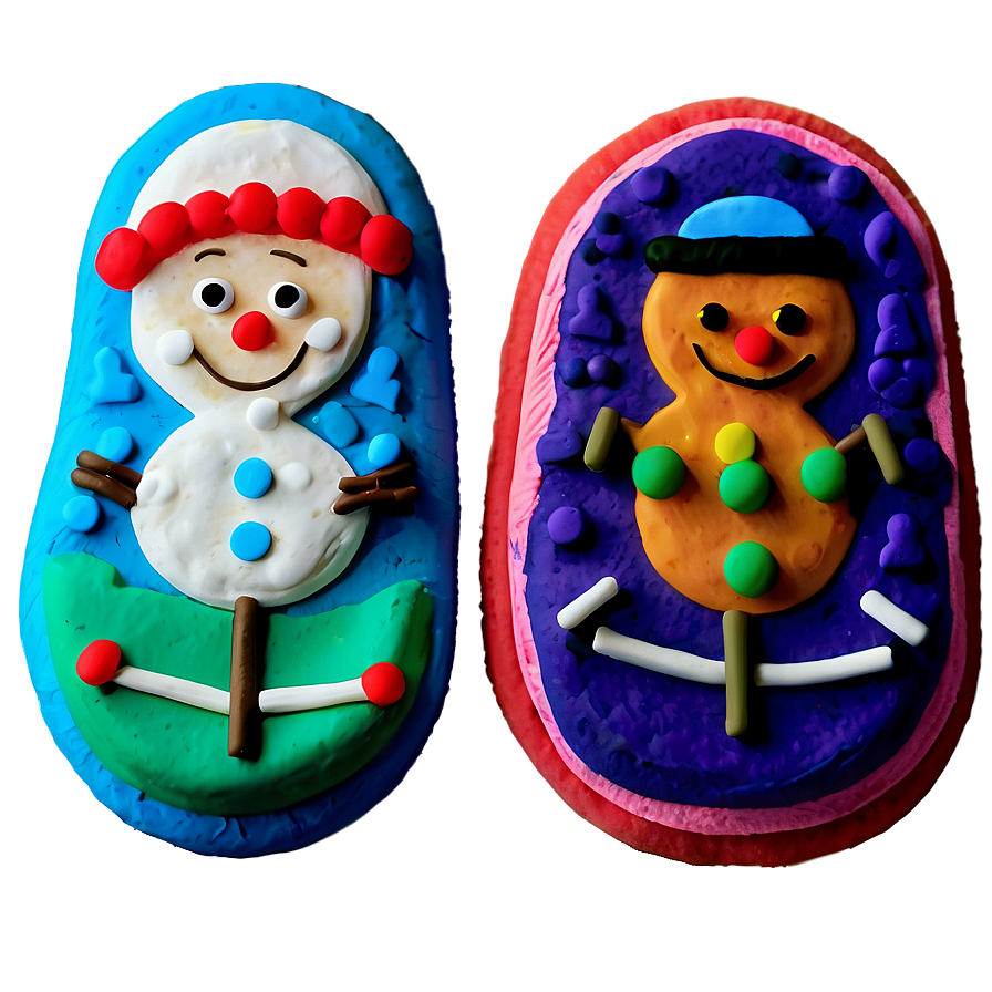 Holiday Themed Playdough Png Hyv88 PNG Image