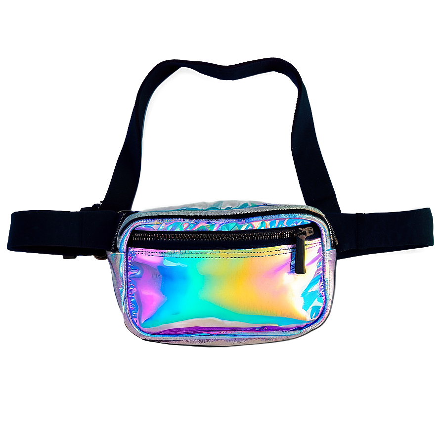 Holographic Fanny Pack Png Vbm93 PNG Image