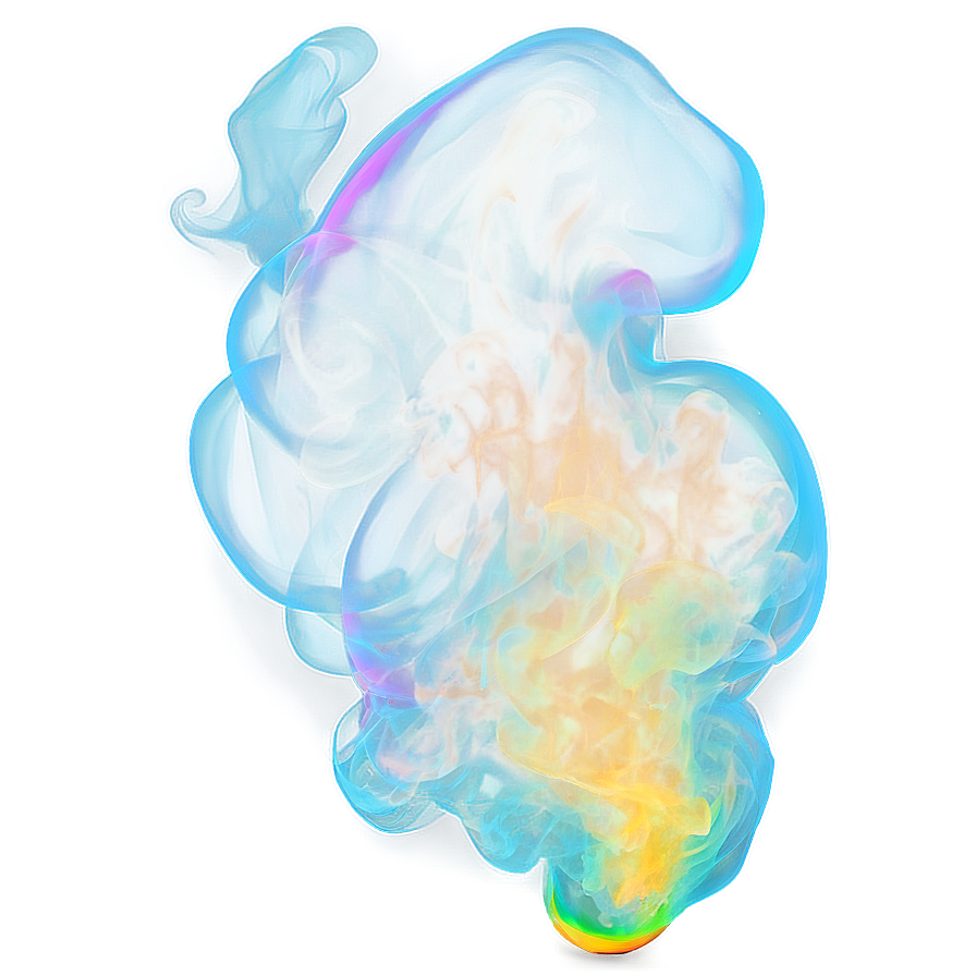 Holographic Smoke Effect Png 43 PNG Image