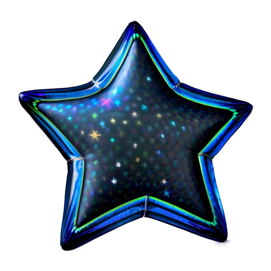 Holographic Stars Transparent Png 22 PNG Image