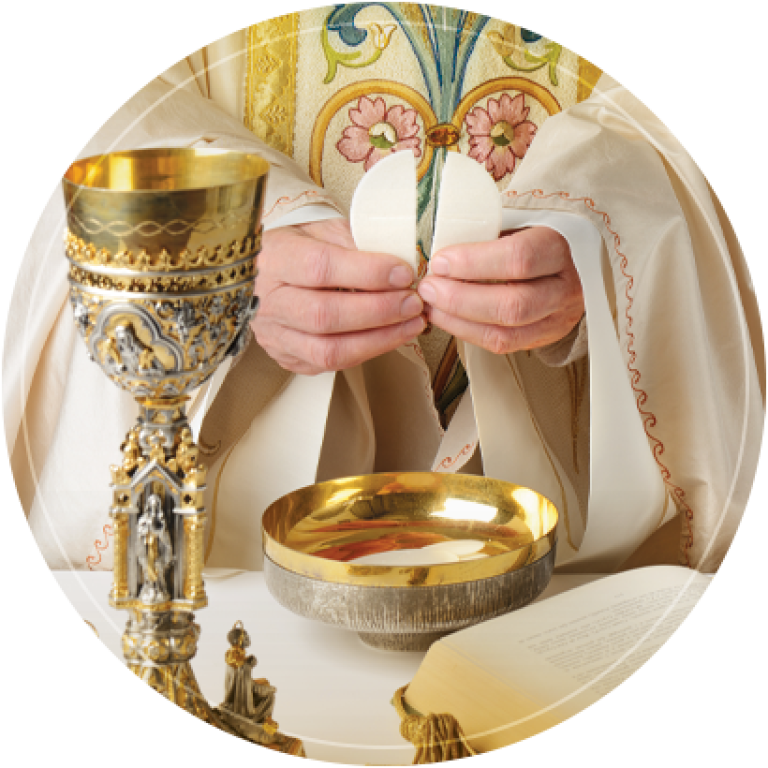 Holy Communion Ceremony Elements PNG Image