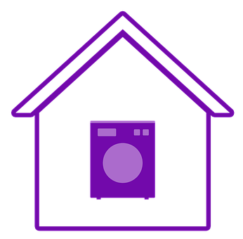 Home Appliance Laundry Icon PNG Image