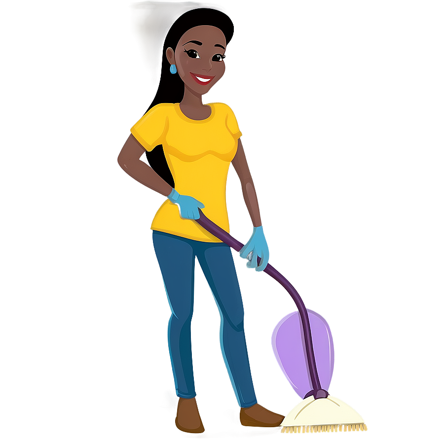 Home Cleaner Woman Png 36 PNG Image