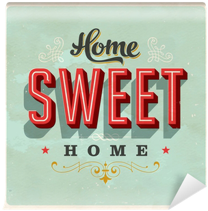 Home Sweet Home Vintage Sign PNG Image