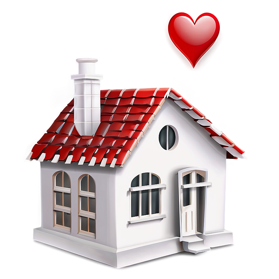 Home With Heart Icon Png Bkf PNG Image