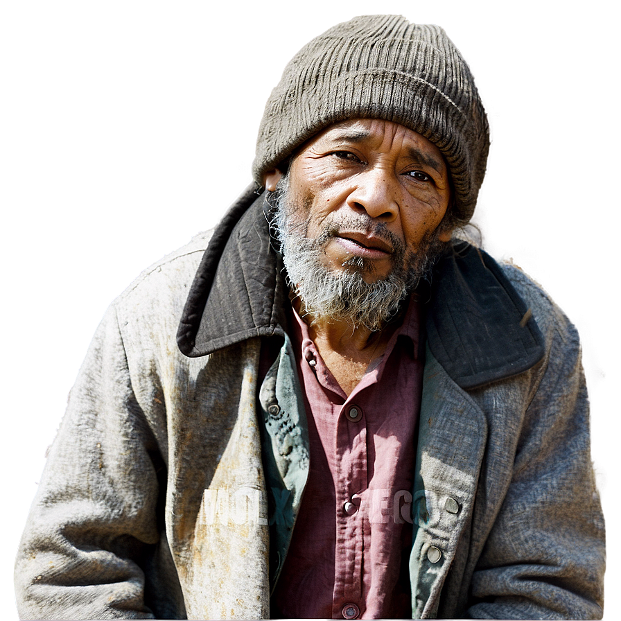 Homeless Hobo Artwork Png Gog PNG Image