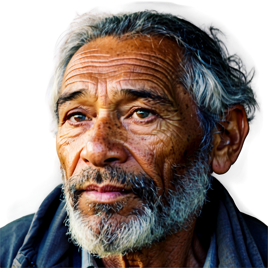 Homeless Man Portrait Png 38 PNG Image