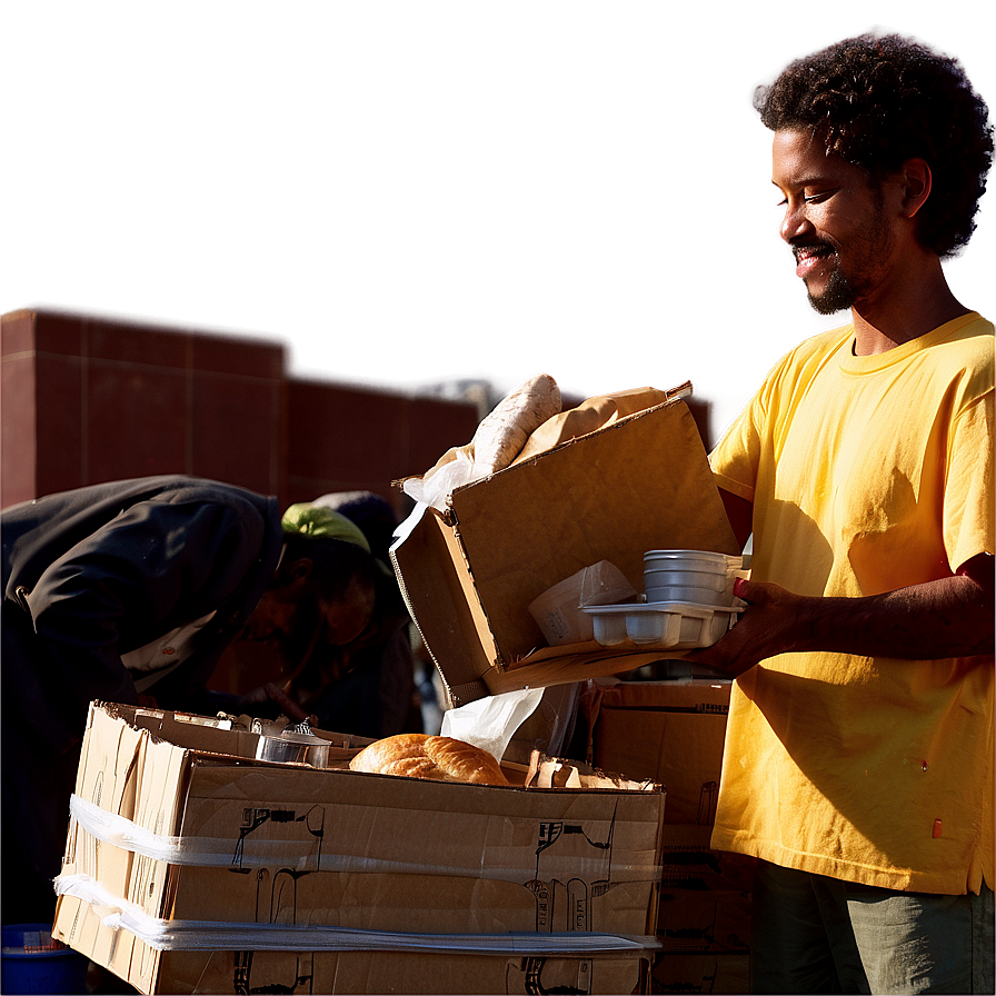 Homeless Meal Distribution Png 15 PNG Image