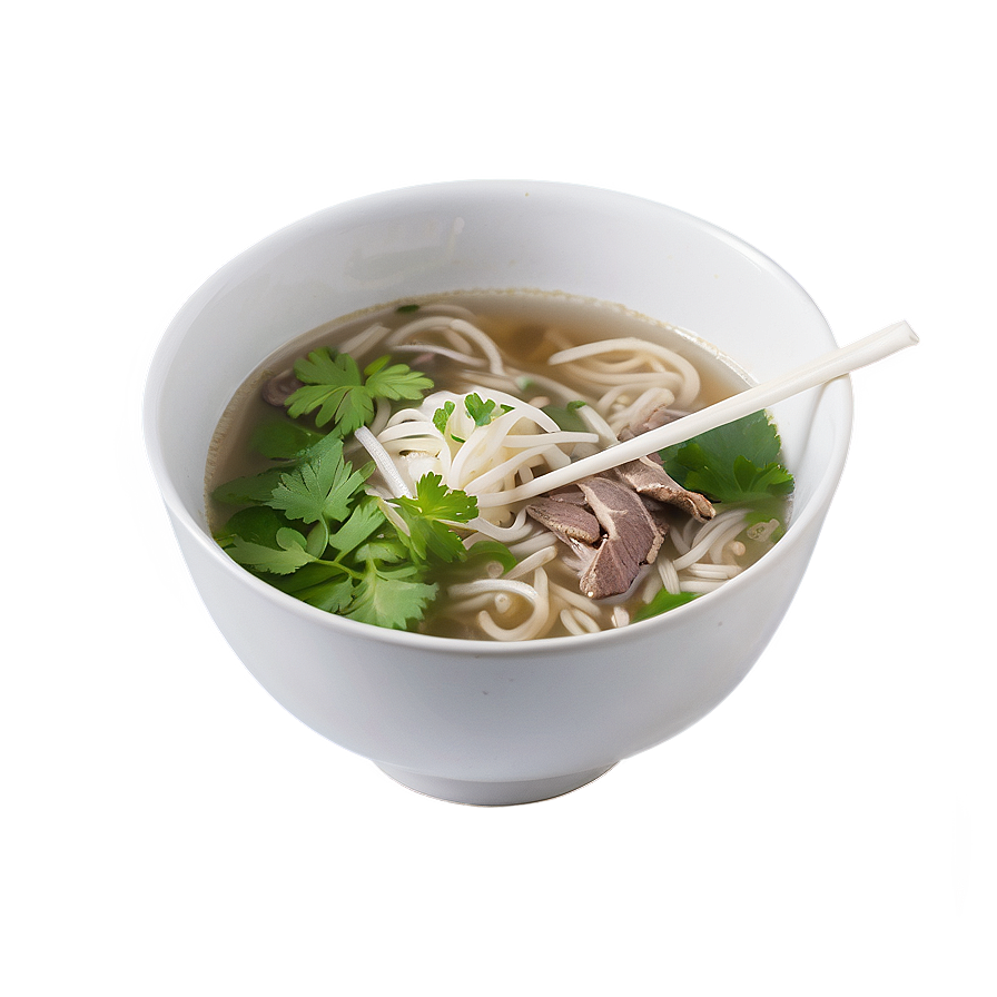 Homemade Pho Soup Png 06202024 PNG Image