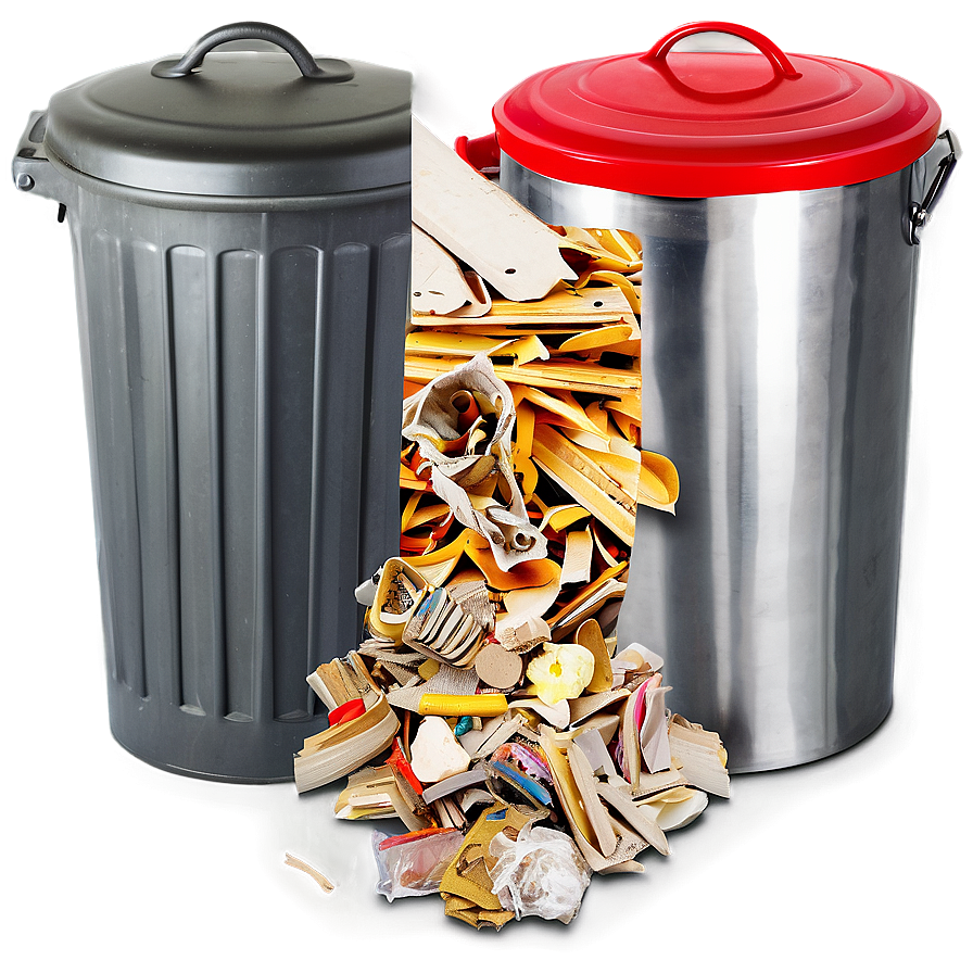 Homemade Trash Bin Composition Png 82 PNG Image