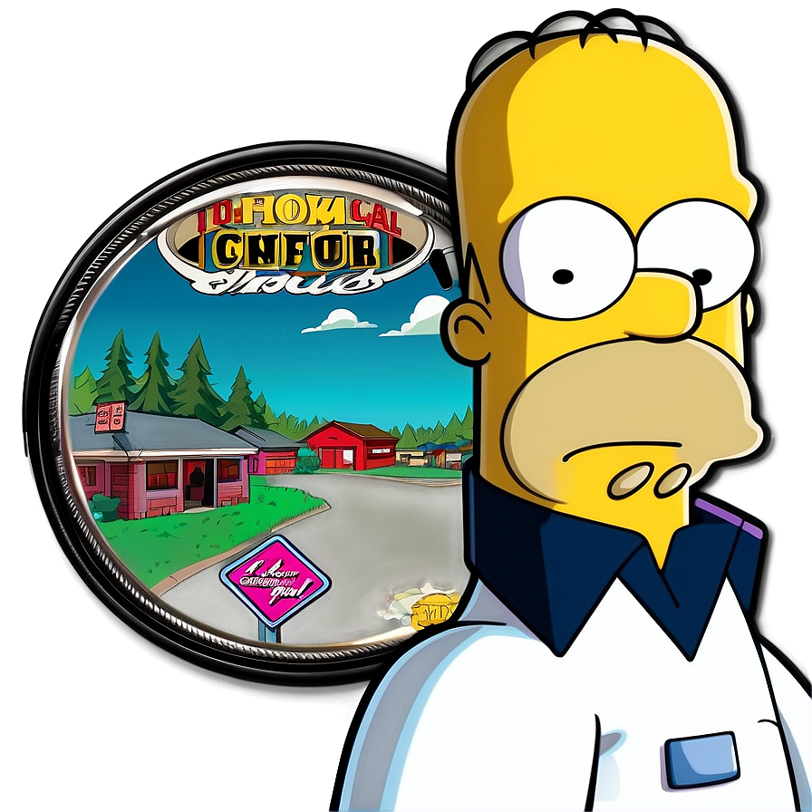 Homer Simpson Animated Series Icon Png 94 PNG Image