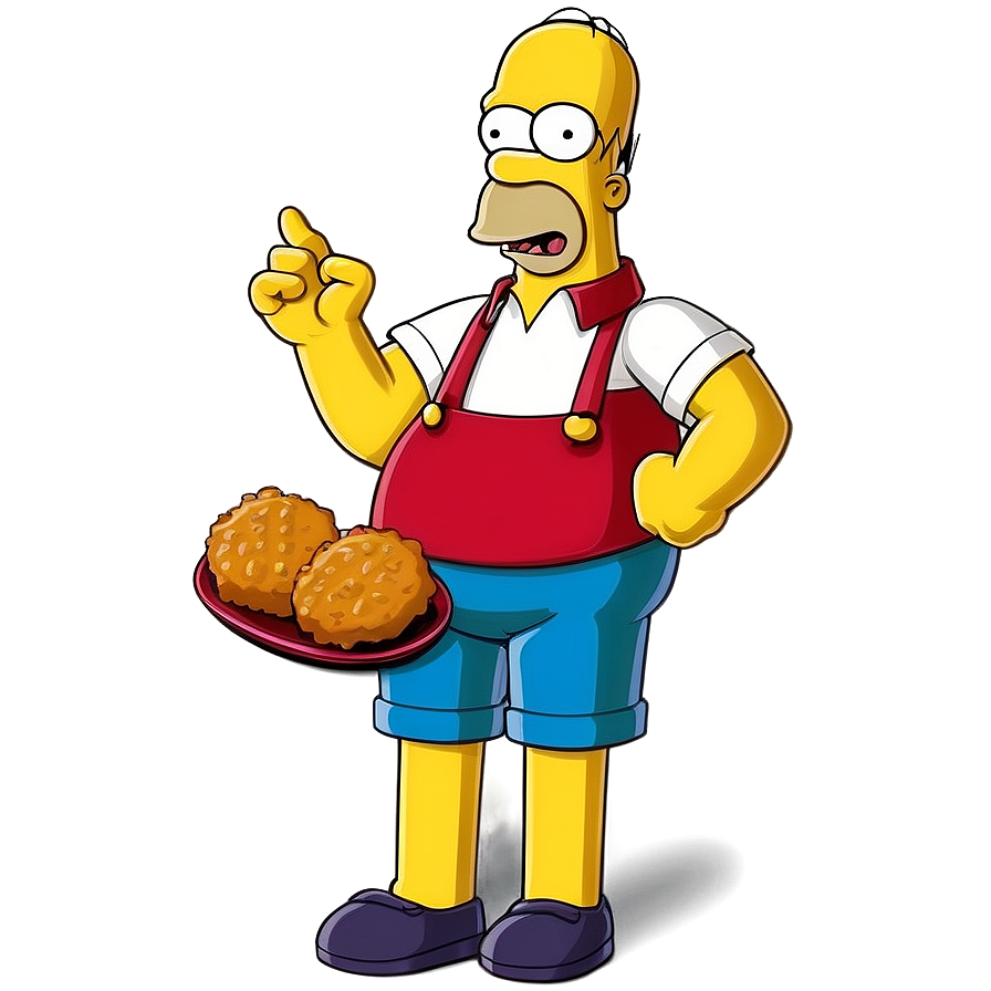 Homer Simpson Barbecue King Png 29 PNG Image