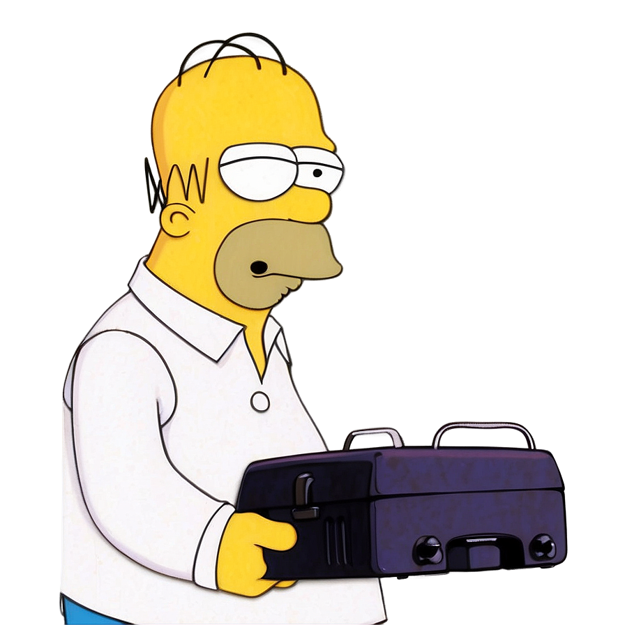 Homer Simpson Deep Thoughts Png 70 PNG Image