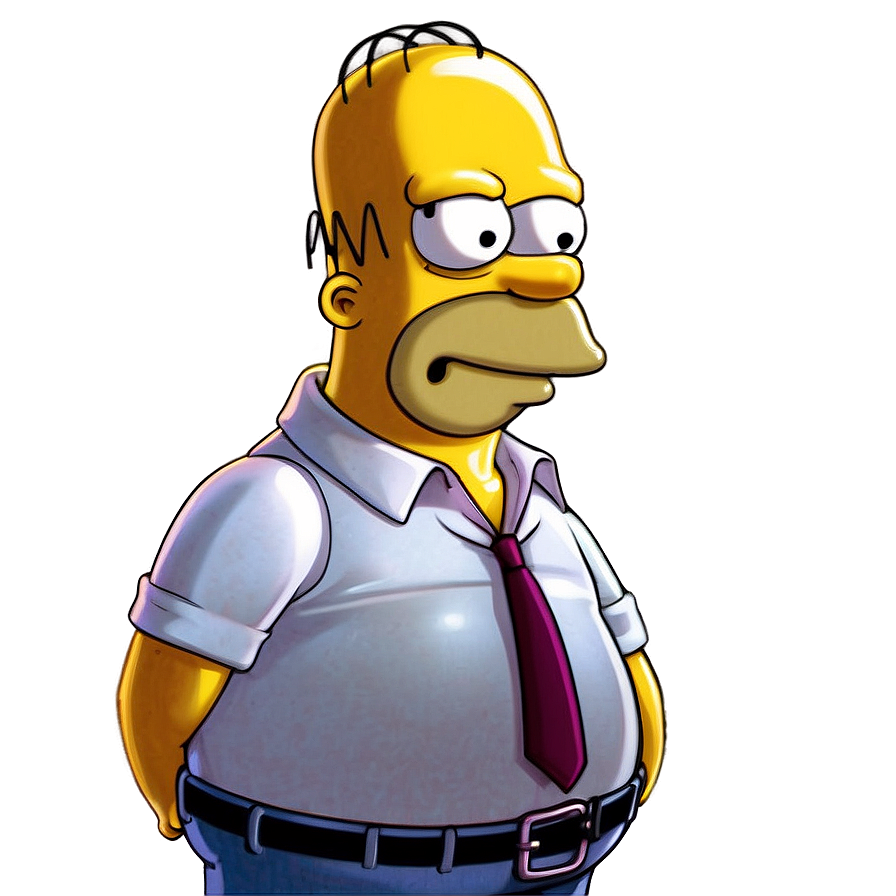 Homer Simpson Educational Moment Png Kvc PNG Image