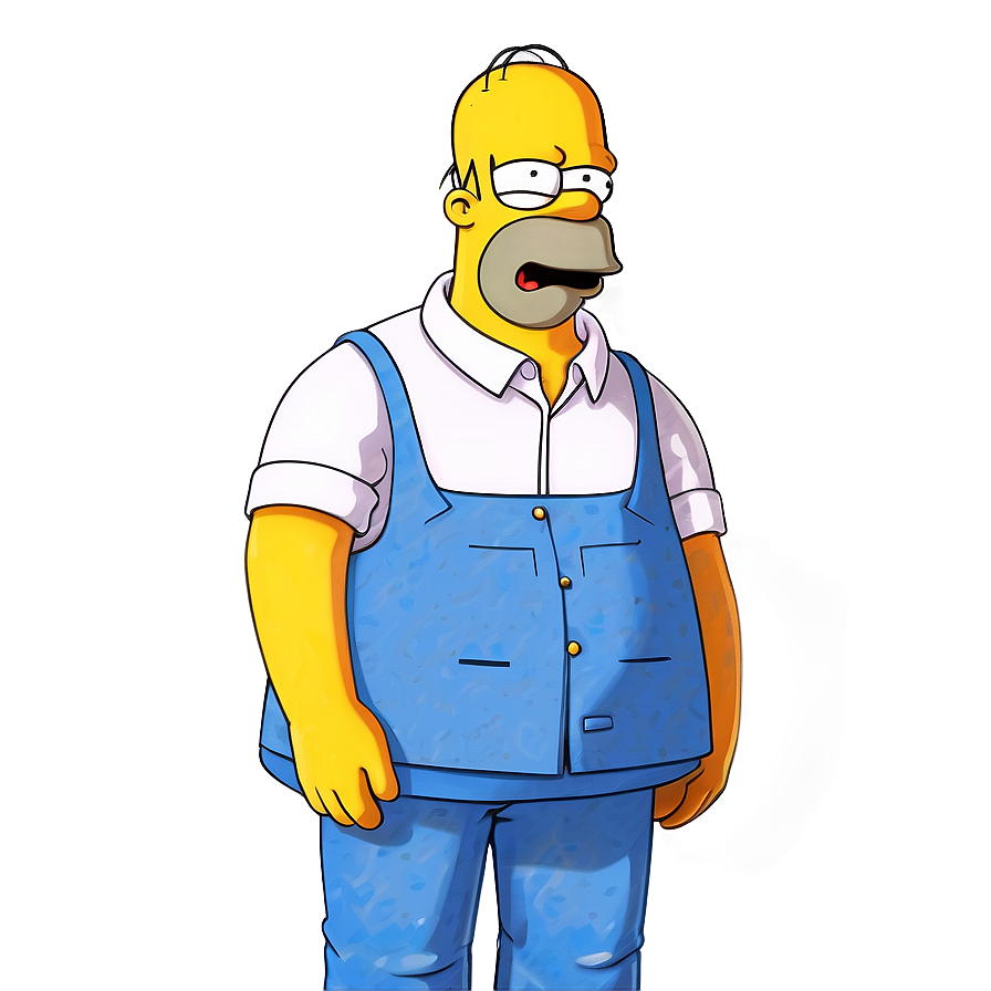 Homer Simpson Fatherly Love Png Bvs PNG Image