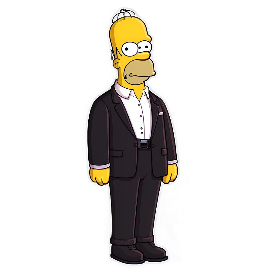 Homer Simpson Halloween Special Png 48 PNG Image