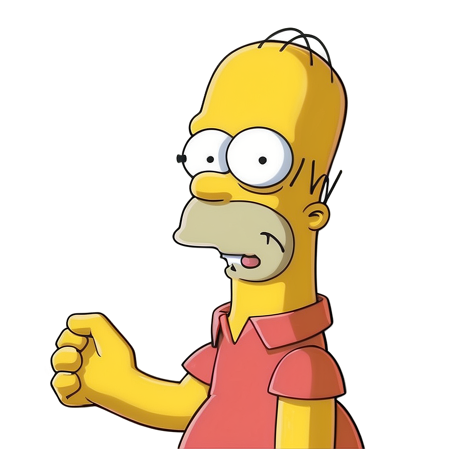 Homer Simpson Heartfelt Scenes Png Qay PNG Image