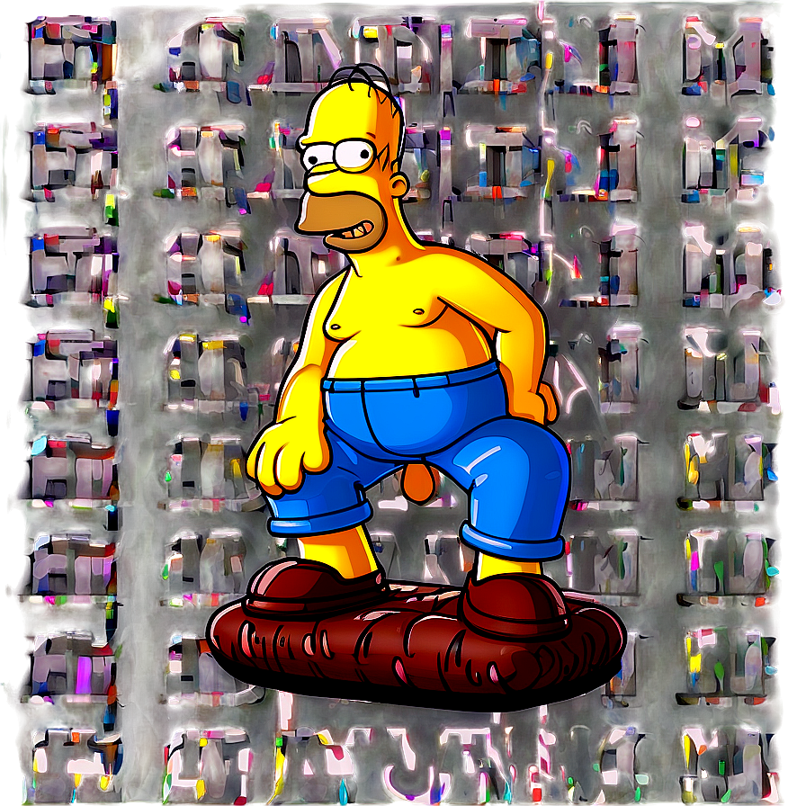 Homer Simpson Mischievous Grin Png 05212024 PNG Image