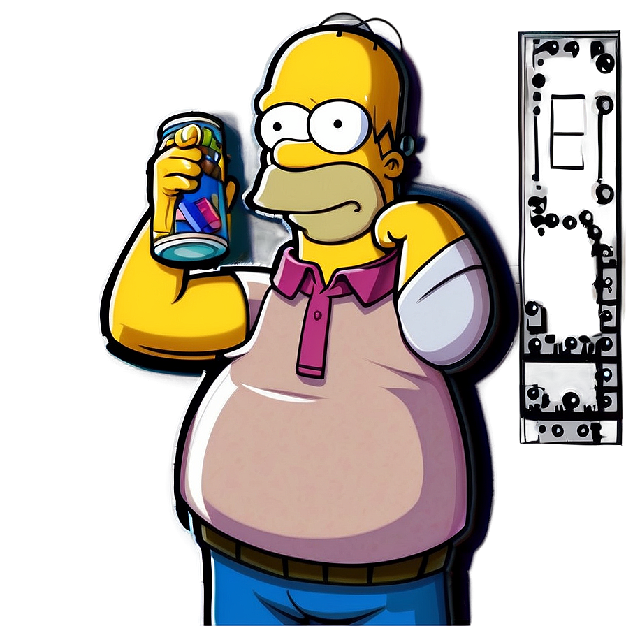 Homer Simpson Ultimate Prankster Png Rcj39 PNG Image