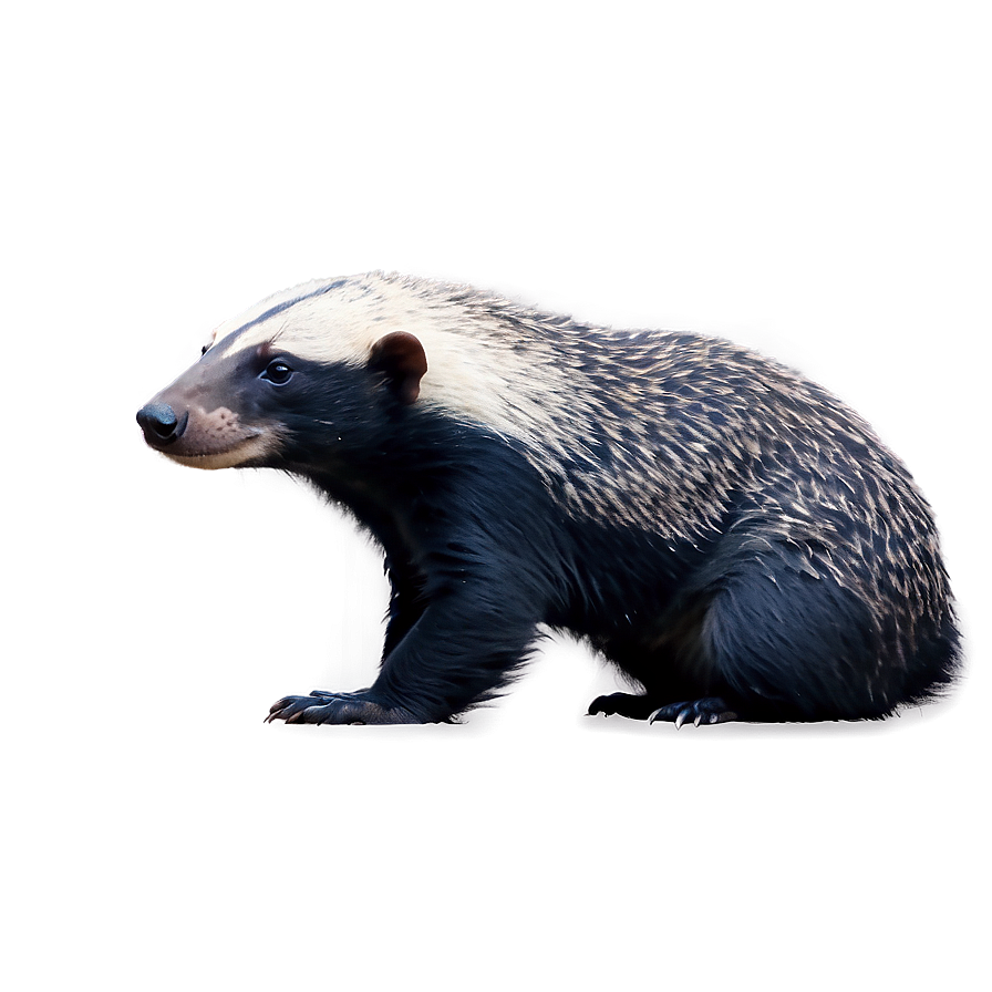 Honey Badger Bold Stare Png 06252024 PNG Image