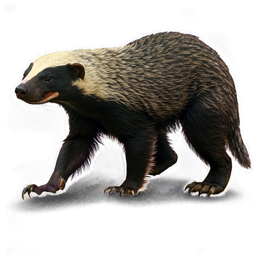 Honey Badger In The Wild Png Mpp PNG Image