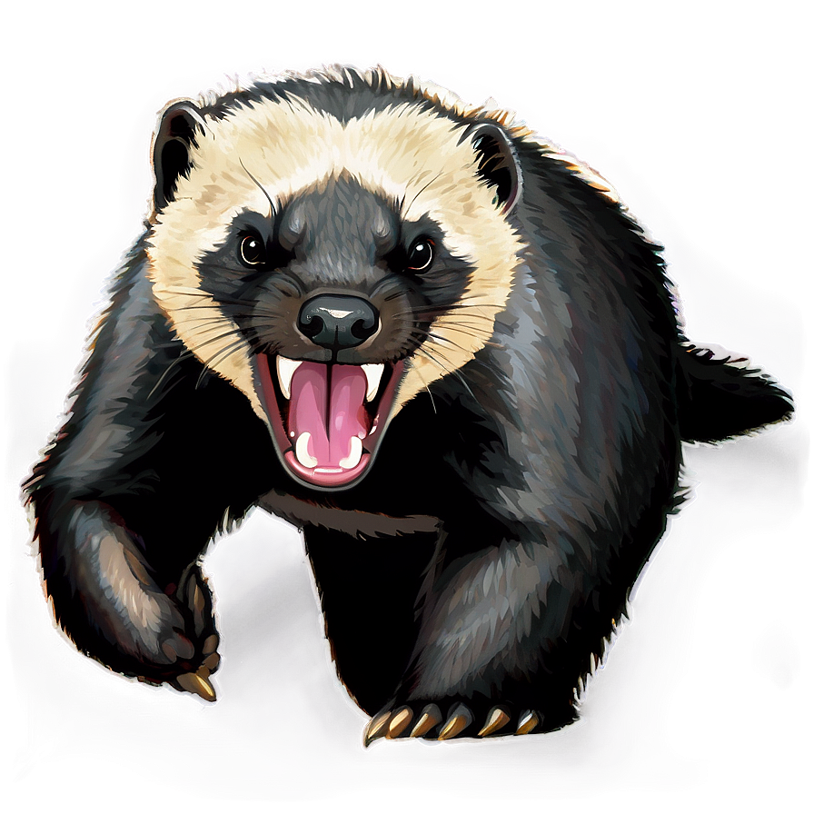 Honey Badger On The Hunt Png 06252024 PNG Image